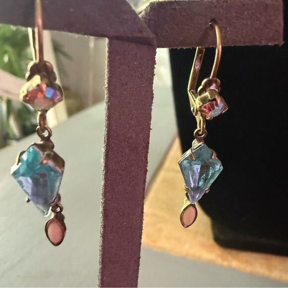 Sorrelli Crystal Dangle Earrings - Picture 5 of 10